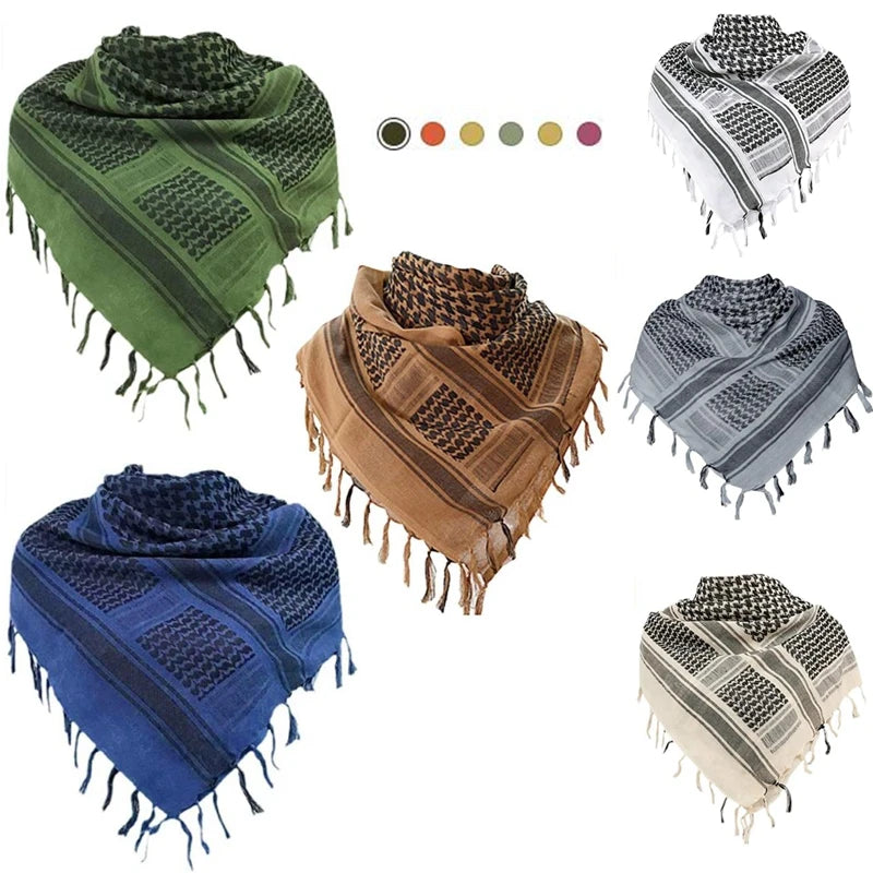 Tactical Shemagh Outdoor-Schal – Premium Kufiya Allwettertuch