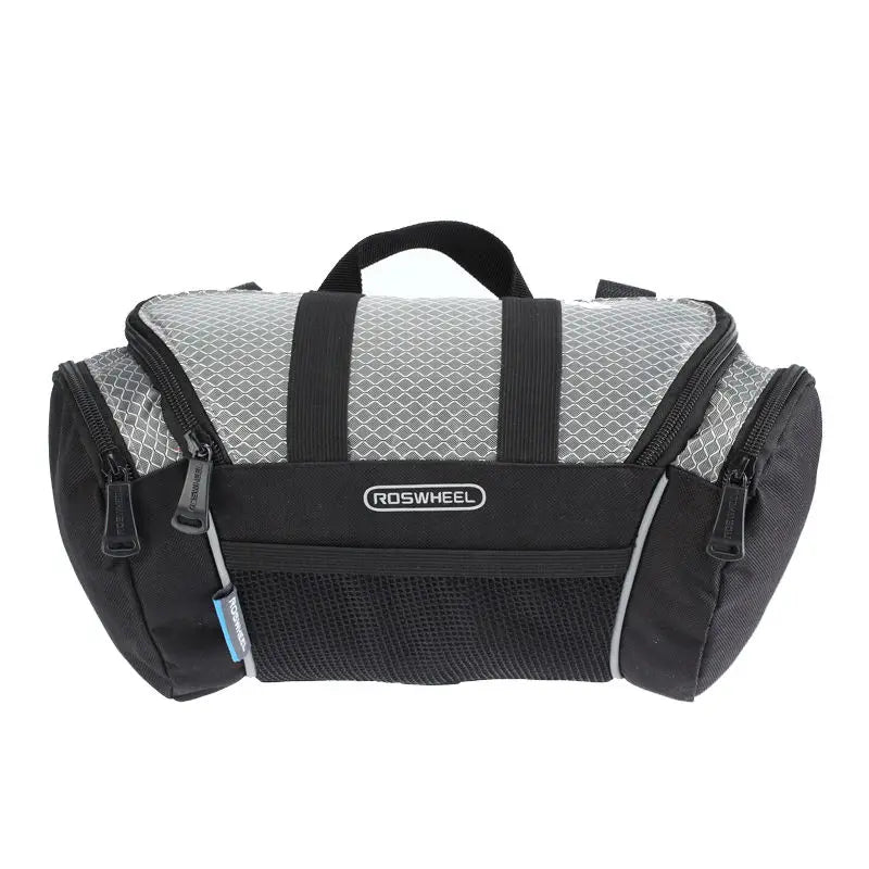 ROSWHEEL Wasserdichte Fahrrad-Lenkertasche (5L) – Praktische Umhängetasche & Radtasche