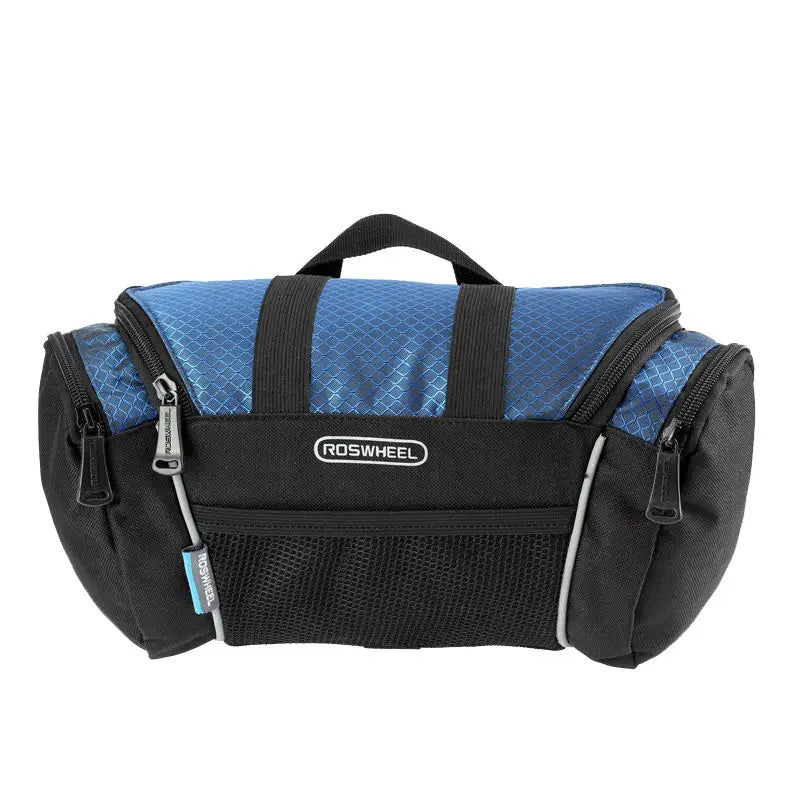 ROSWHEEL Wasserdichte Fahrrad-Lenkertasche (5L) – Praktische Umhängetasche & Radtasche