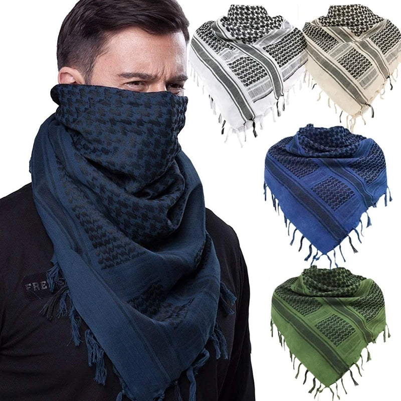 Tactical Shemagh Outdoor-Schal – Premium Kufiya Allwettertuch