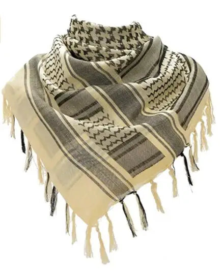 Tactical Shemagh Outdoor-Schal – Premium Kufiya Allwettertuch