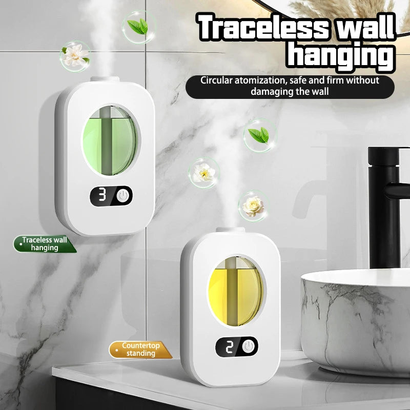 Mini USB-Aroma-Diffuser & Luftbefeuchter – Kompakter Raumduft-Erfrischer für Wand & Schreibtisch