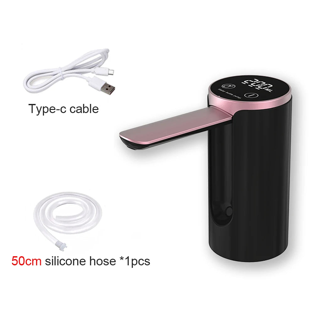 Elektrische Gallonen-Wasserpumpe – Automatischer USB-Wasserspender für Kanister & Flaschen