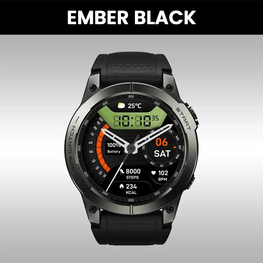 Zeblaze Stratos 3 Pro™ GPS Smartwatch – 1.43" HD AMOLED Outdoor Sportuhr