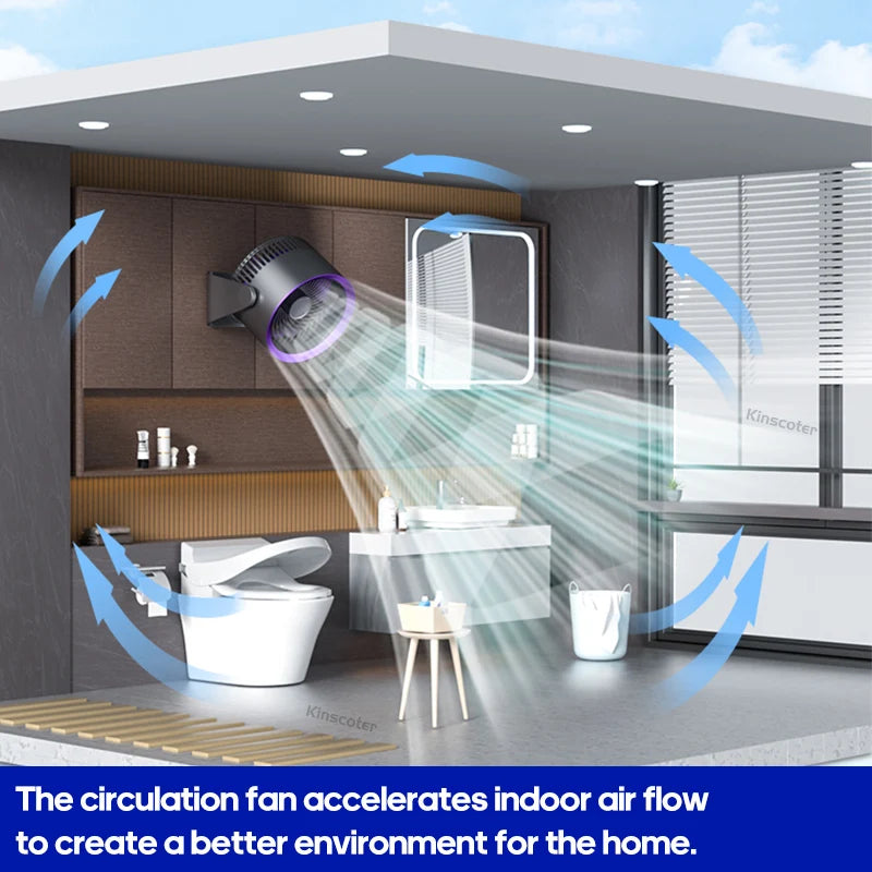 Kabelloser Wand- & Küchenventilator – Frischer Wind genau da, wo Sie ihn brauchen