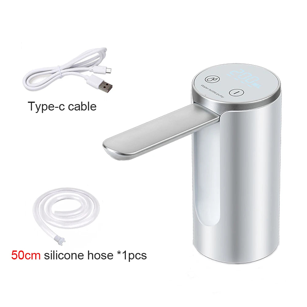 Elektrische Gallonen-Wasserpumpe – Automatischer USB-Wasserspender für Kanister & Flaschen