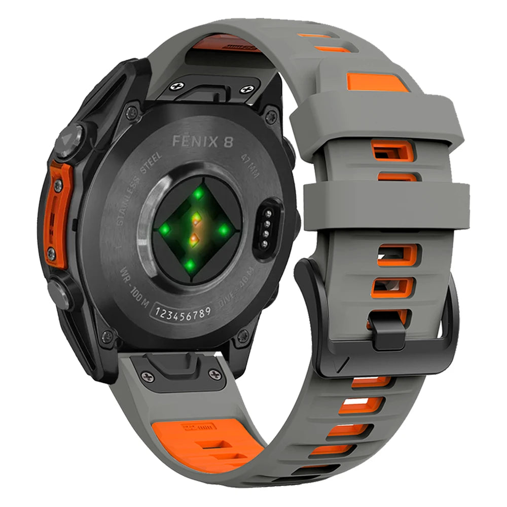 RuggedSport™ Silikon-Ersatzarmband – Robustes Sportarmband für Smartwatches