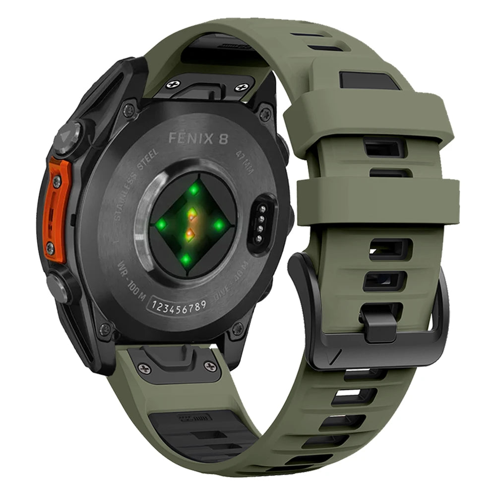 RuggedSport™ Silikon-Ersatzarmband – Robustes Sportarmband für Smartwatches
