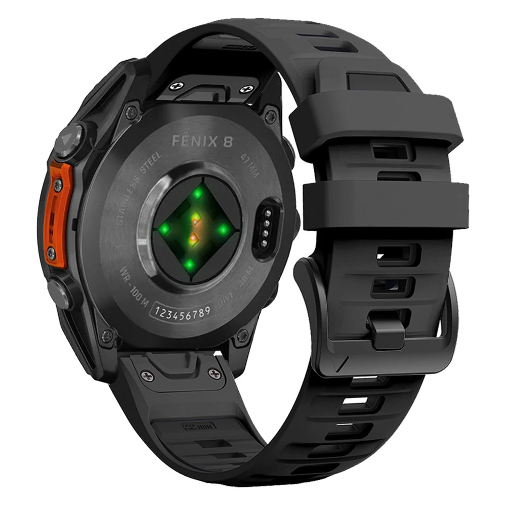 RuggedSport™ Silikon-Ersatzarmband – Robustes Sportarmband für Smartwatches