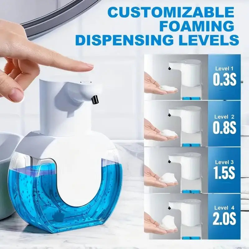 Automatischer Schaumseifenspender (420 ml) – Hygienisch, Sparsam & Modern