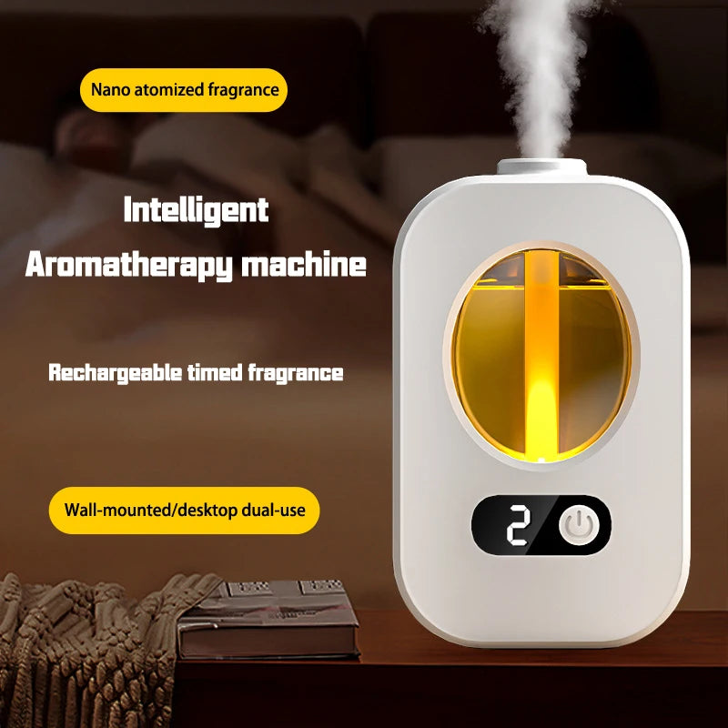 Mini USB-Aroma-Diffuser & Luftbefeuchter – Kompakter Raumduft-Erfrischer für Wand & Schreibtisch