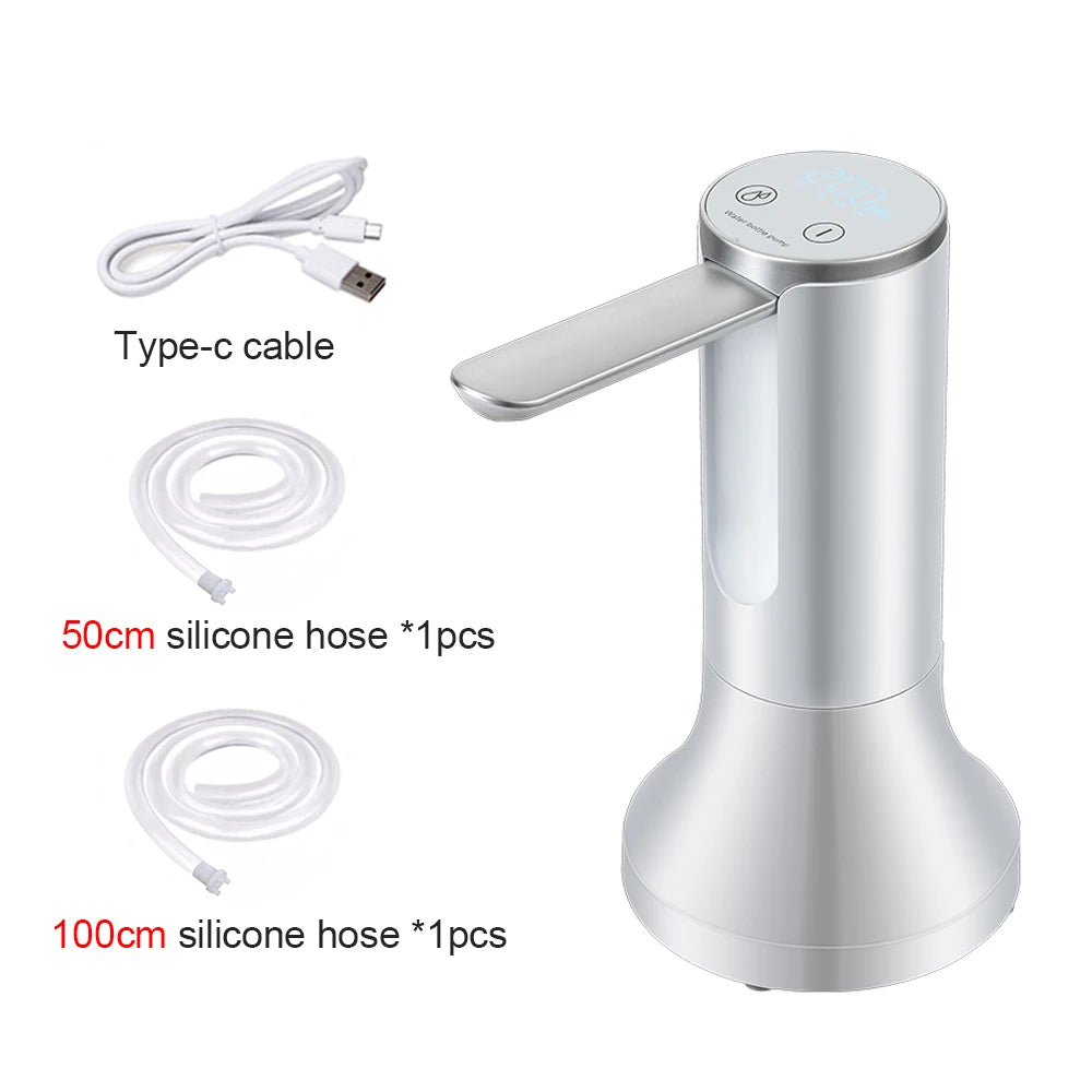 Elektrische Gallonen-Wasserpumpe – Automatischer USB-Wasserspender für Kanister & Flaschen