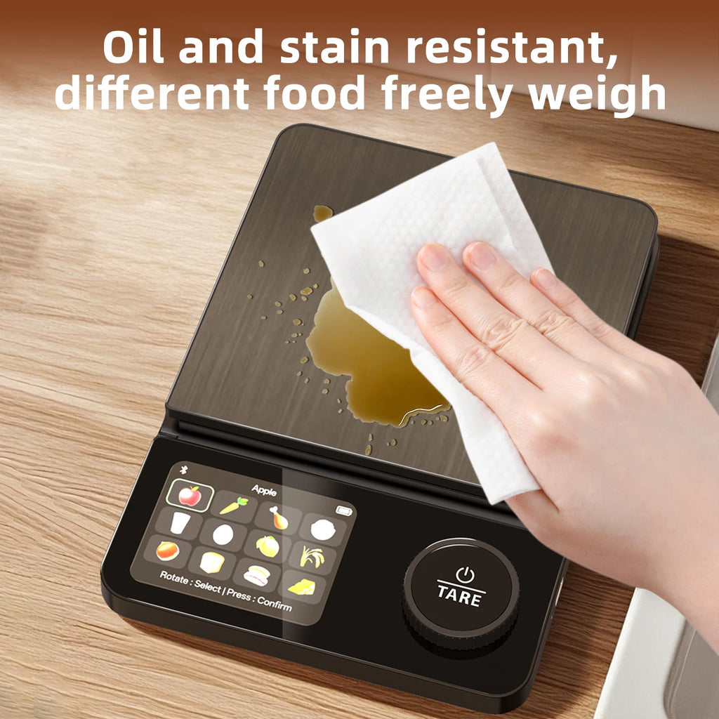 CityShop™ Smart-Kitchen Pro – Digitale Küchenwaage mit Präzisionssensor