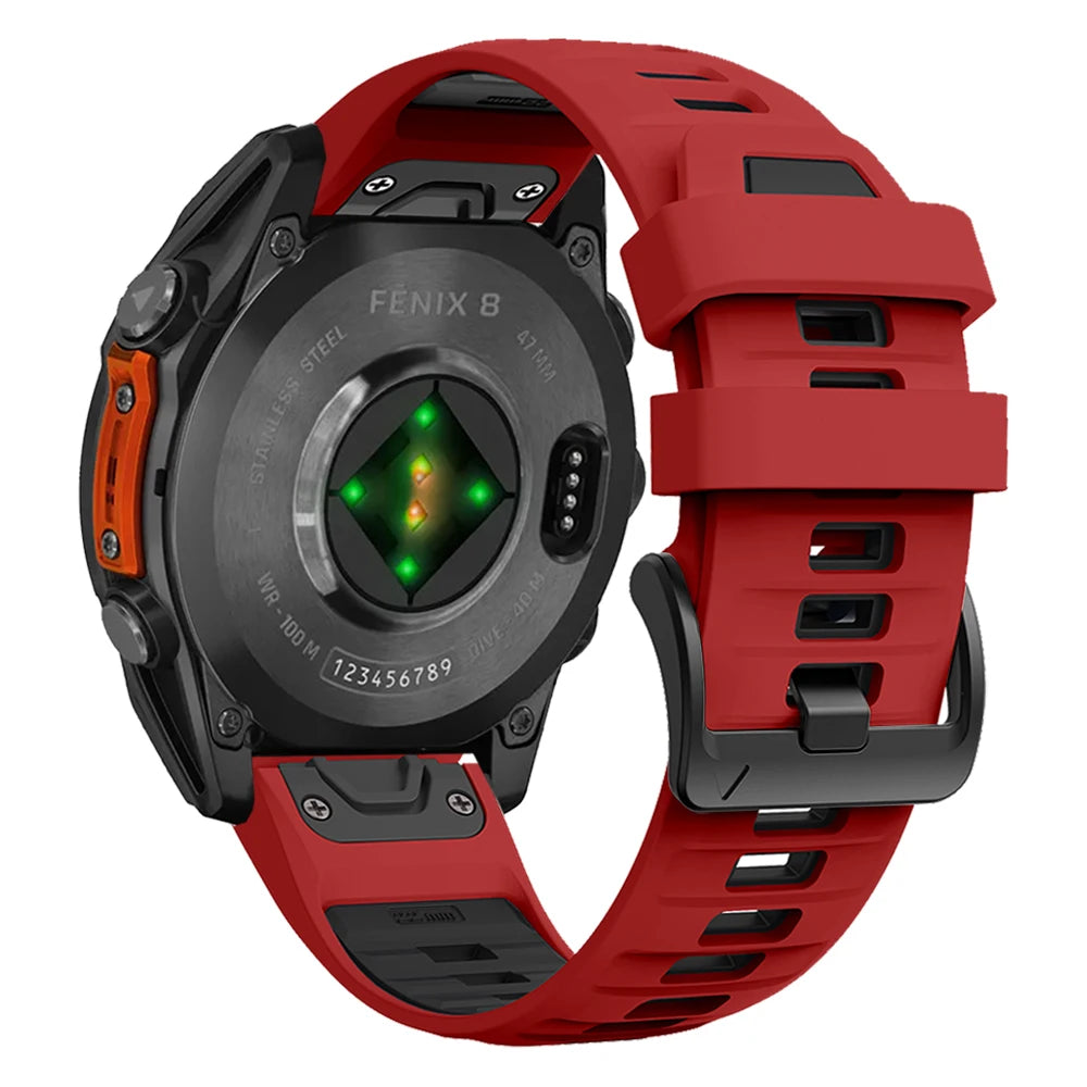RuggedSport™ Silikon-Ersatzarmband – Robustes Sportarmband für Smartwatches
