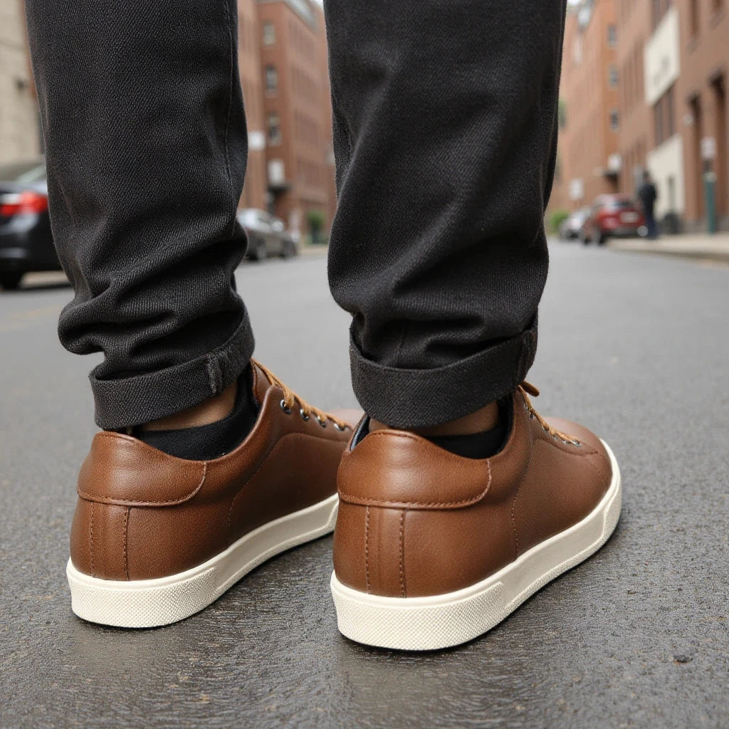 Milan Klassische Herren-Leder-Sneaker