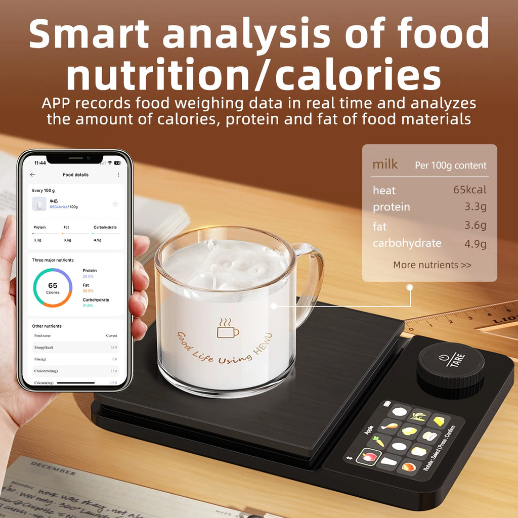 CityShop™ Smart-Kitchen Pro – Digitale Küchenwaage mit Präzisionssensor