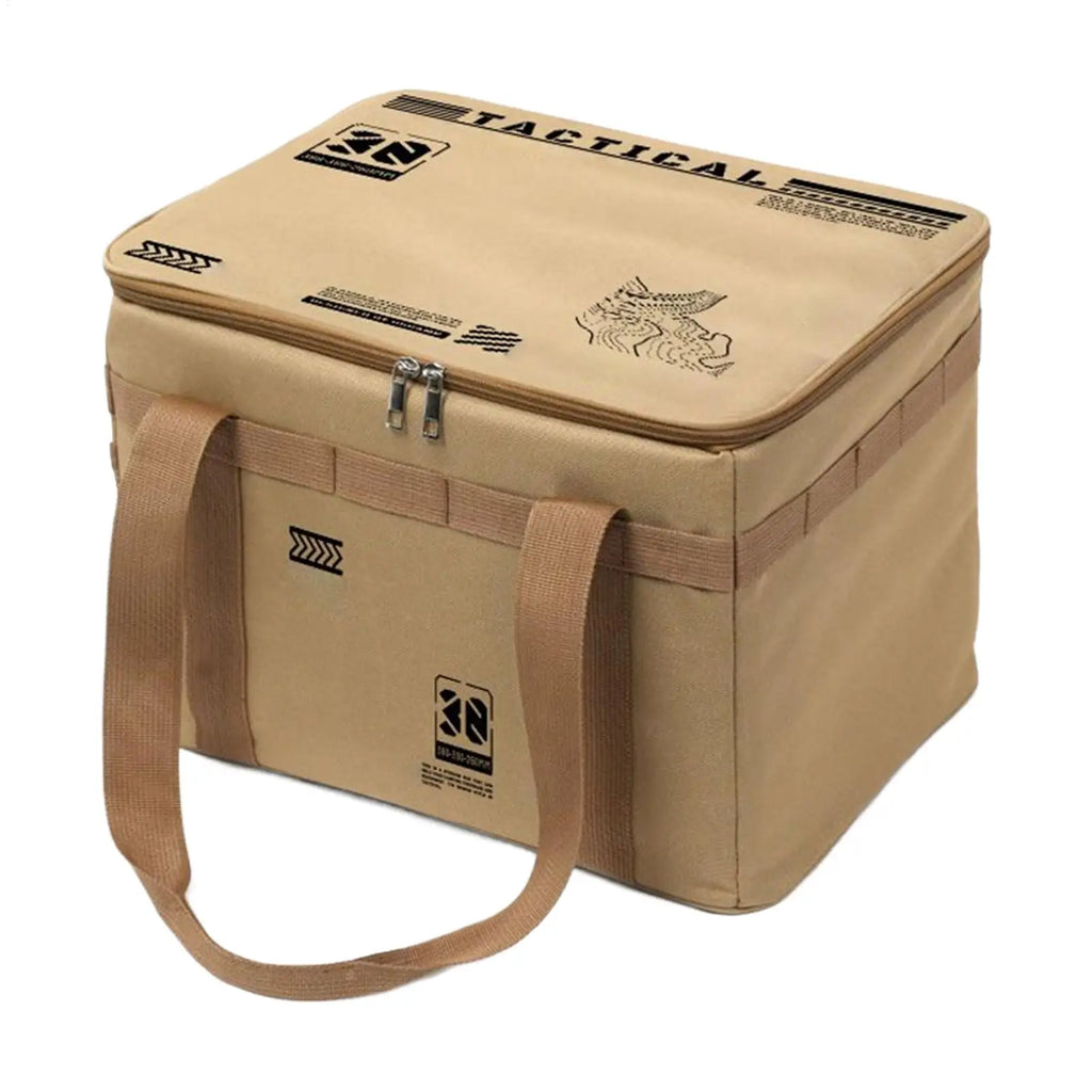 Premium Camping-Organizer-Tasche (30L) – Isolierte Kühltasche & Outdoor-Aufbewahrung