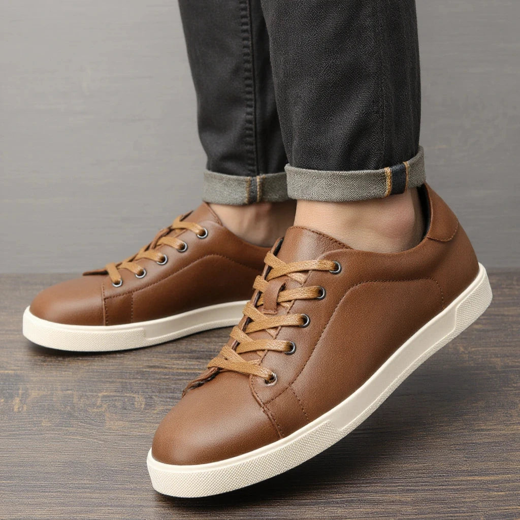 Milan Klassische Herren-Leder-Sneaker